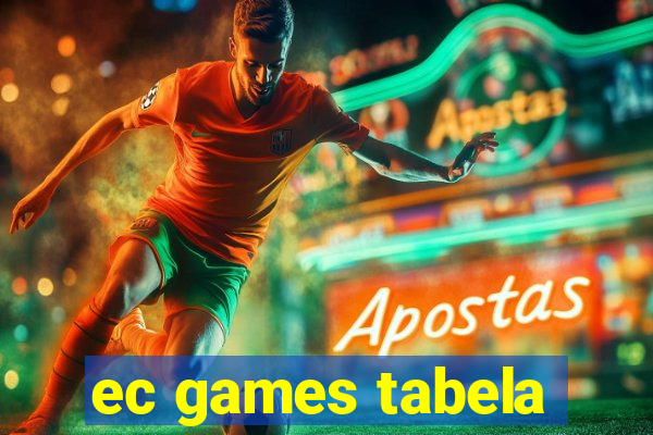 ec games tabela